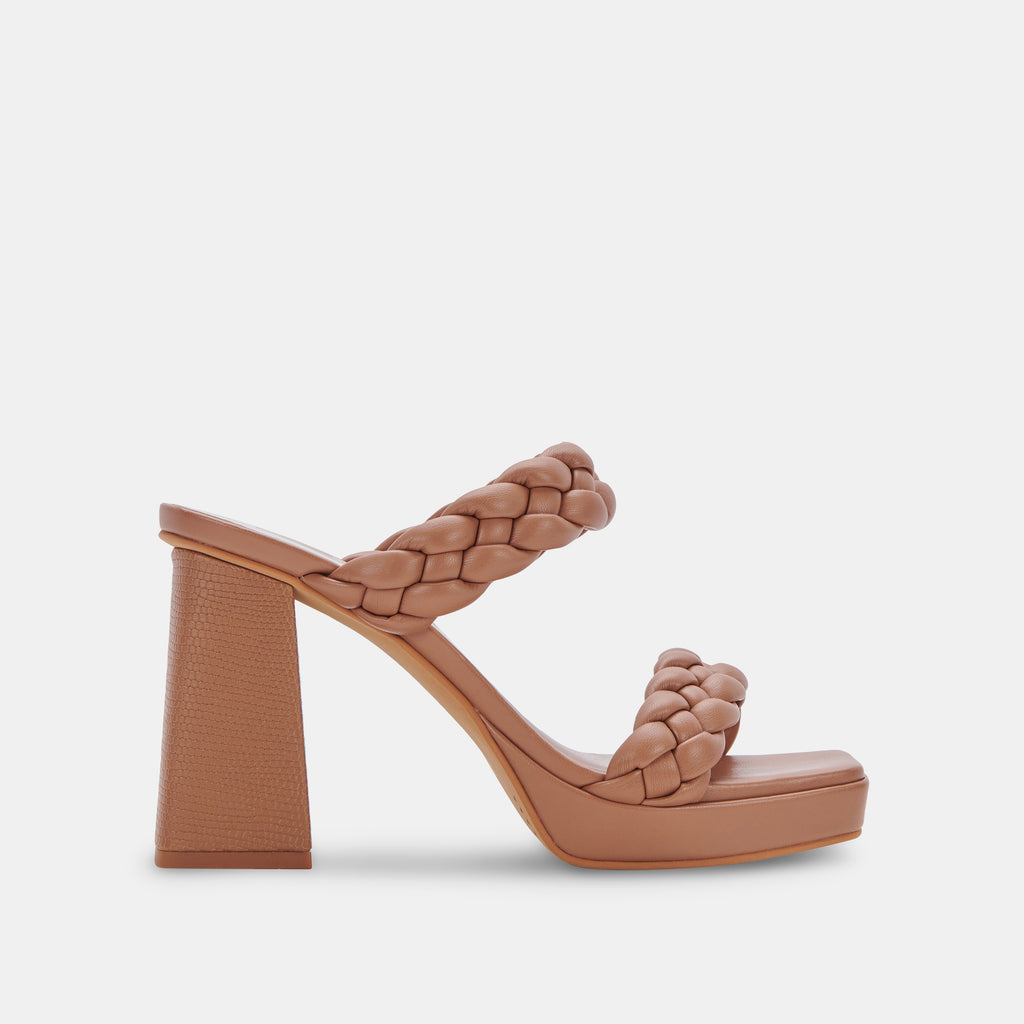 ASHBY Platform Heels Caramel Stella | Caramel Stella Heeled Sandals– Dolce Vita 6821612027970