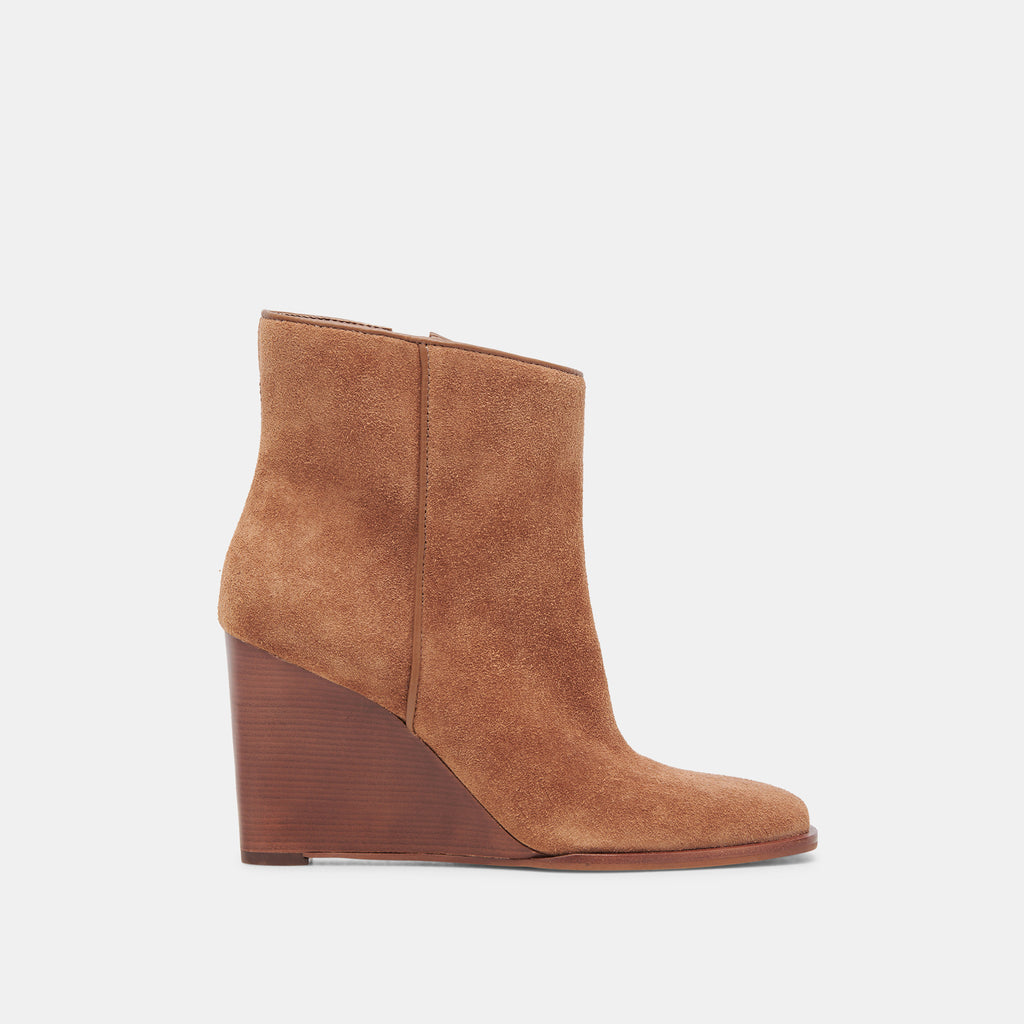 SUSANN BOOTIES CHESTNUT SUEDE– Dolce Vita 6908080259138