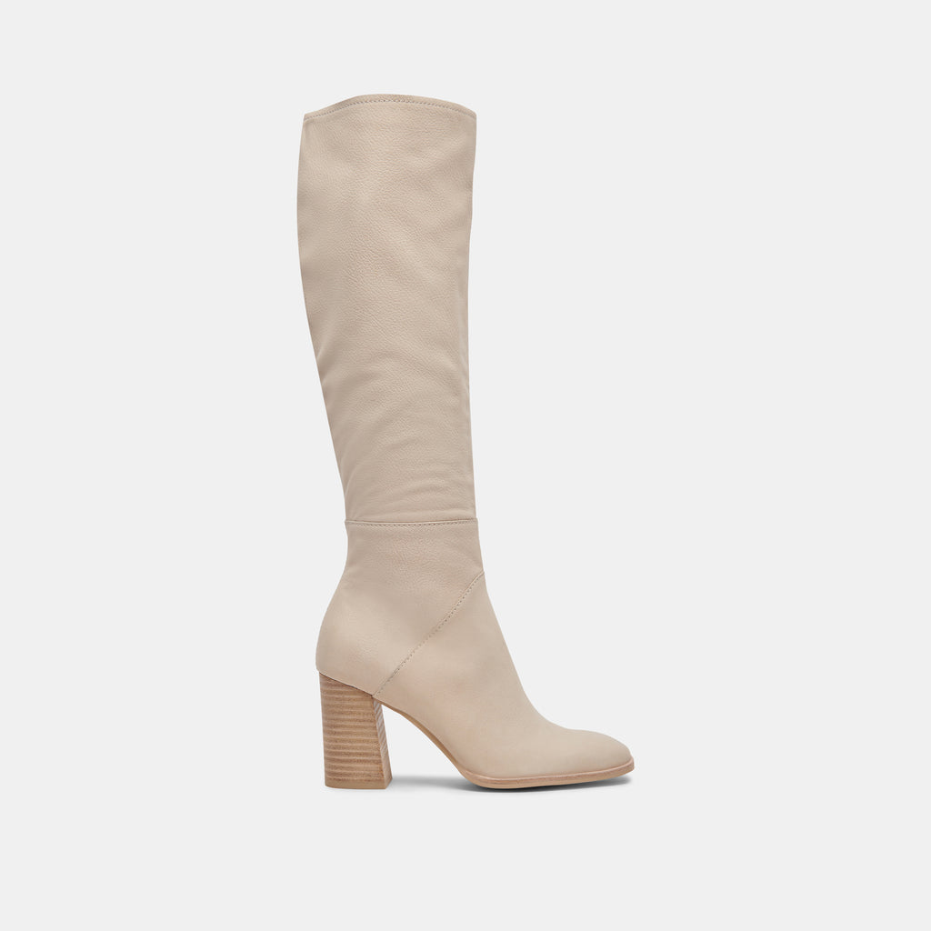 FYNN Boots Sand Nubuck | Knee-High Sand Nubuck Boots– Dolce Vita 6940808872002